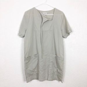 LACAUSA Patch Mini Dress Bowie XS